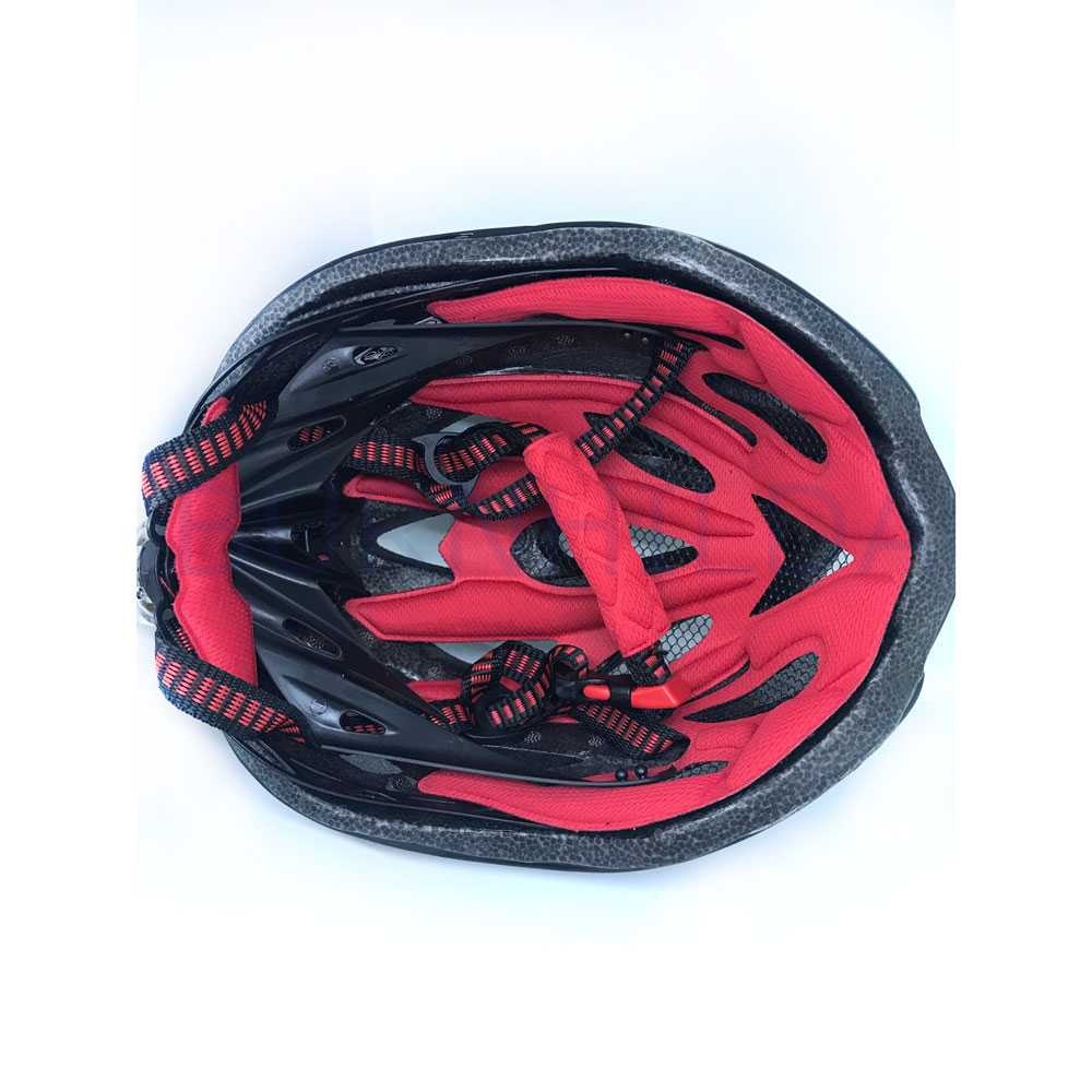 Helm Sepeda EPS PVC Shell dengan Lampu Backlight sepeda burnhilda