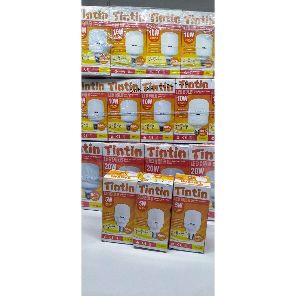 Lampu Led Model Capsul Murah Tintin