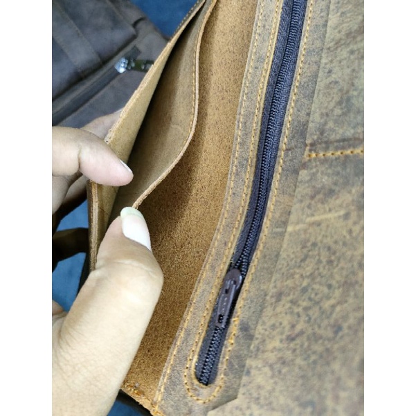 Dompet Panjang Wr 100% kulit sapi asli classic