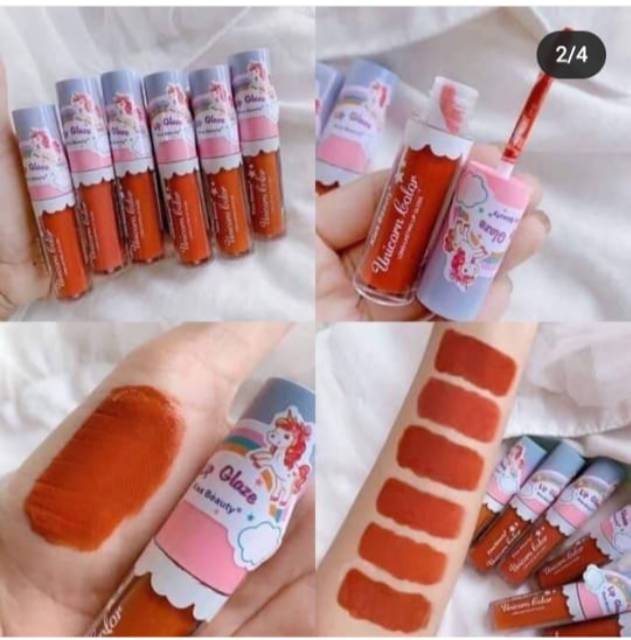 [ ECER ] KISSBEAUTY UNICORN LIPCREAM