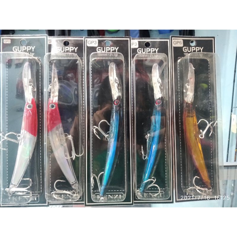 LURE MINNOW TROLLING KENZI GUPPY