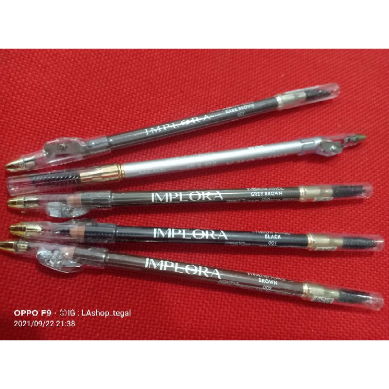 PENSIL ALIS IMPLORA EYEBROW IMPLORA 2 IN1 ORIGINAL