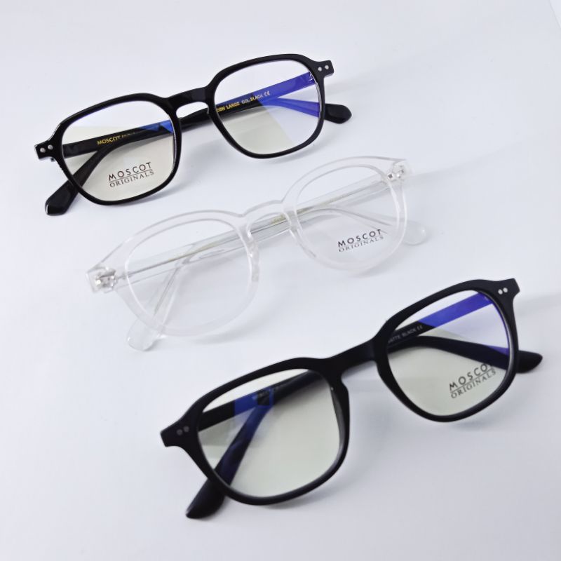 MOSCOT ORIGINALS // include pouch, lap kacamata, lens celaner