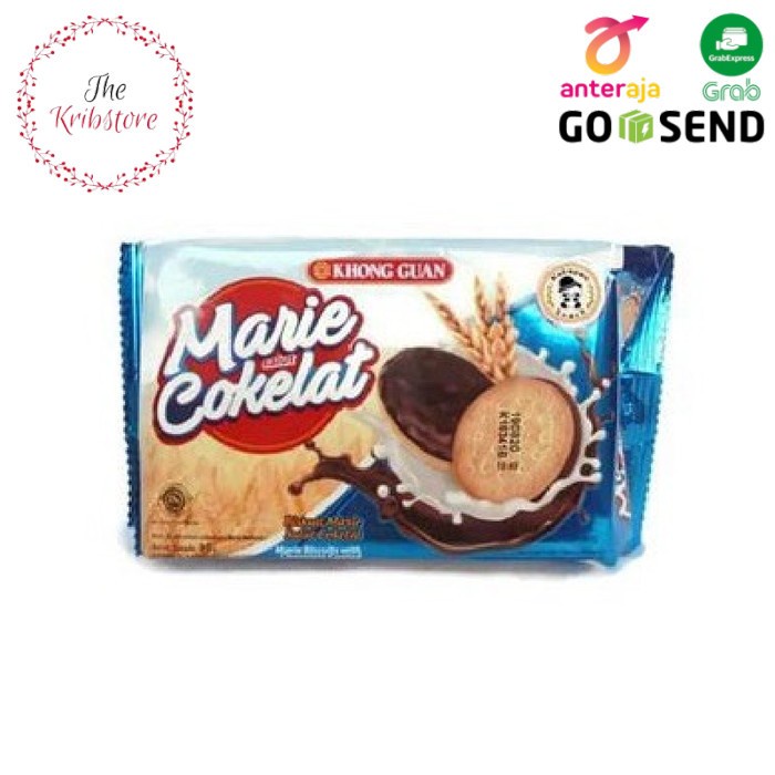 

KHONG GUAN Marie Marie Cokelat Biskuit Coklat 95g