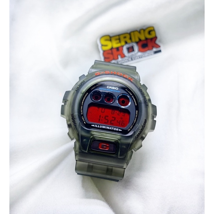 Gshock DW6900 Original Custom Smoke Second Casio g-shock