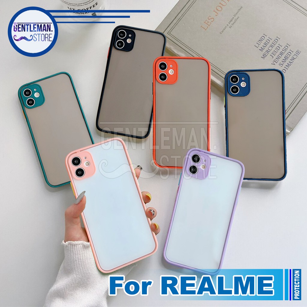 CASE PROTECTION BASIC REALME 5 5i 5S 8 4G 8 5G C11 C12 C15 C2 C25 C3 NARZO 20 NARZO 30A