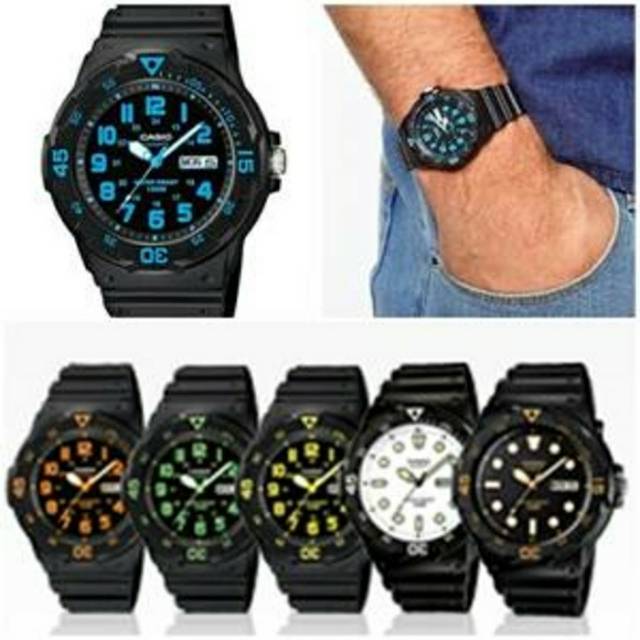 Jam Tangan Casio Original Pria MRW-200H-1B2