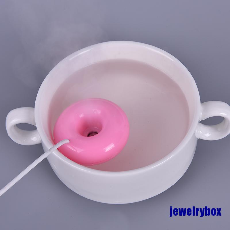 1 Pc Humidifier Purifier Diffuser Aromaterapi Mini Portable Usb Bentuk Donat Untuk Rumah