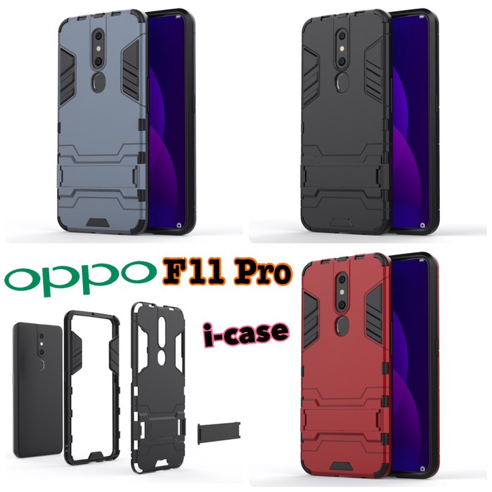 Oppo F11 Pro Case iron Armor - casing cover oppo f11 pro F 11 PRO