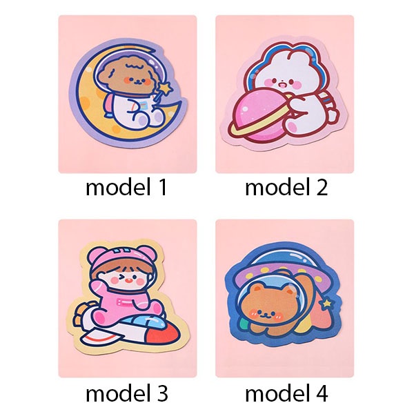 tatakan mouse kartun astronaut cartoon mouse pad smp007(2f1)