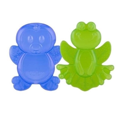 NUBY SOOTHING TEETHER FROG PINGUIN  GIGITAN BAYI