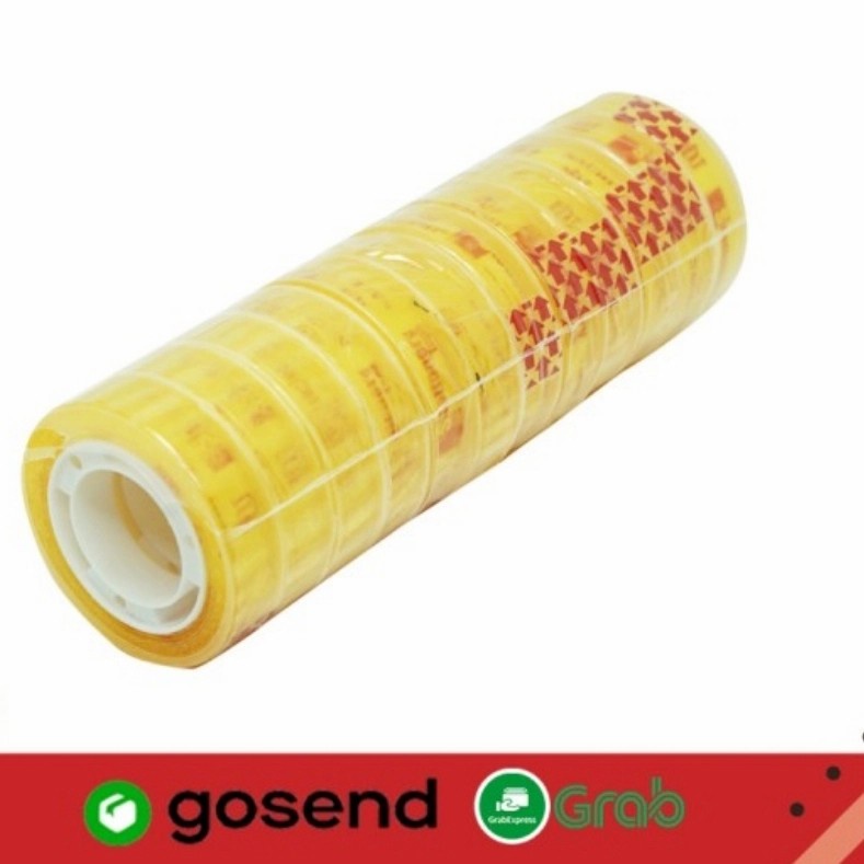

1pcs ISOLASI SELOTIP KECIL 1/2 x 25 YARD NACHI GROSIR