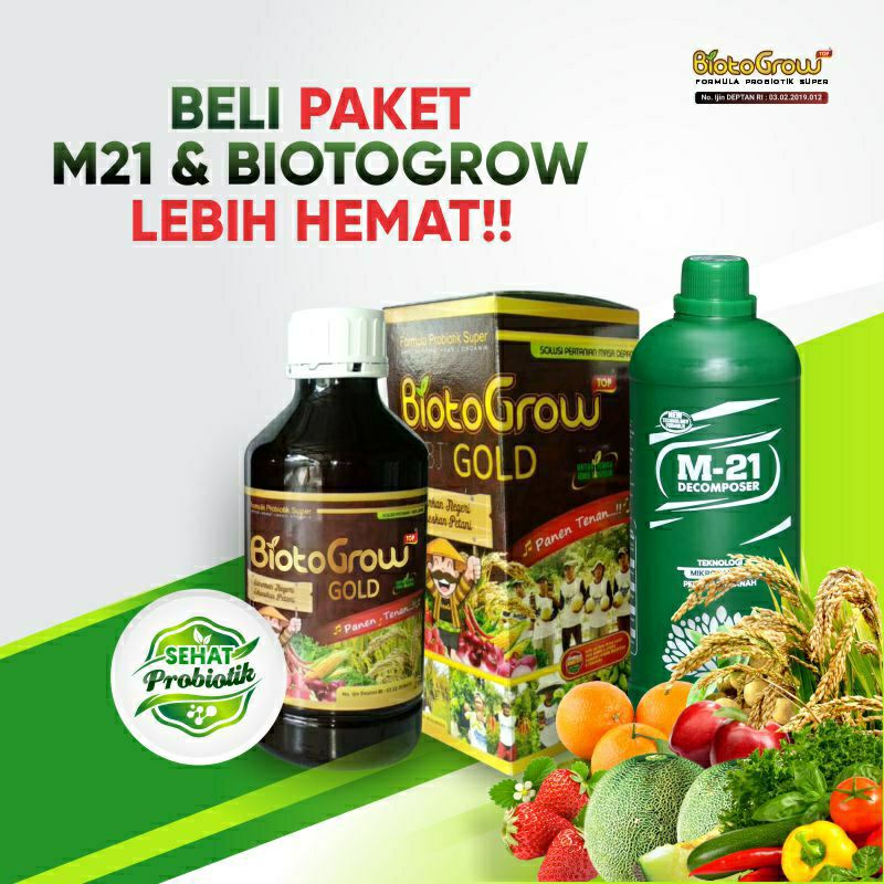 Paket Biotogrow + M21,lebih hemat