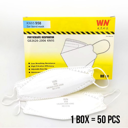 Masker Korea KF94 4ply evo Mask Korea Duckbll Kn95 WN 958 1 Box 50 Pcs