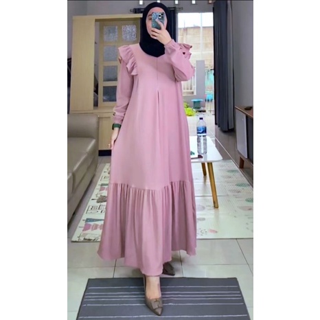 Gamis terbaru wanita muslim irina dress