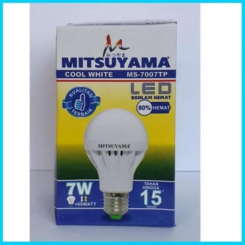 Bohlam LED Terang Dan Hemat MS-7007TP