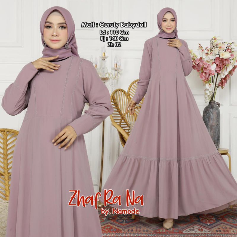 gamis 02 ori zhafrana