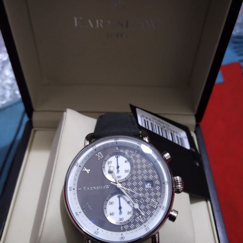Jam Tangan Pria Thomas Earnshaw ES-8090-02 Investigator Chronograph