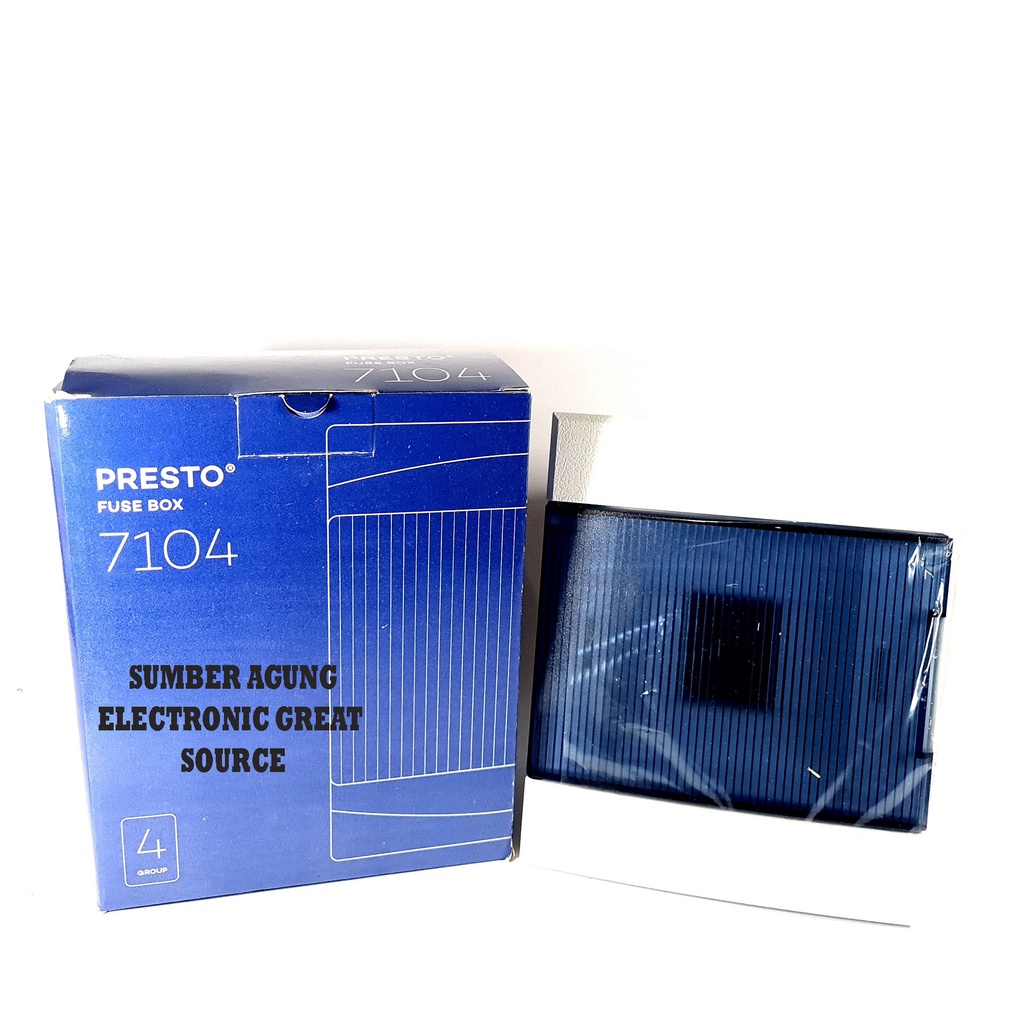 Presto Fuse Box 7104 4 Grup Ori Tempat MCB Rumah Bagus Minimalis