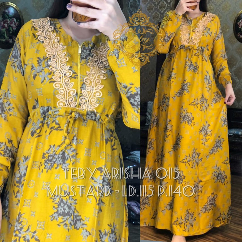 Daster Arab TEBY ARISHA Longdress Premium Best Seller