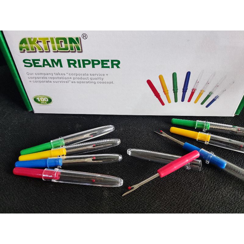 PENDEDEL BENANG DEDELAN JAHIT SEAM RIPPER SONTEKAN AKTION BONGKAR JAHITAN