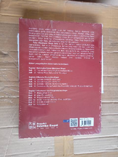 Original | Buku Akuntansi Biaya edisi 5 | Firdaus, Wasilah, Catur | Terbaru 2019-1