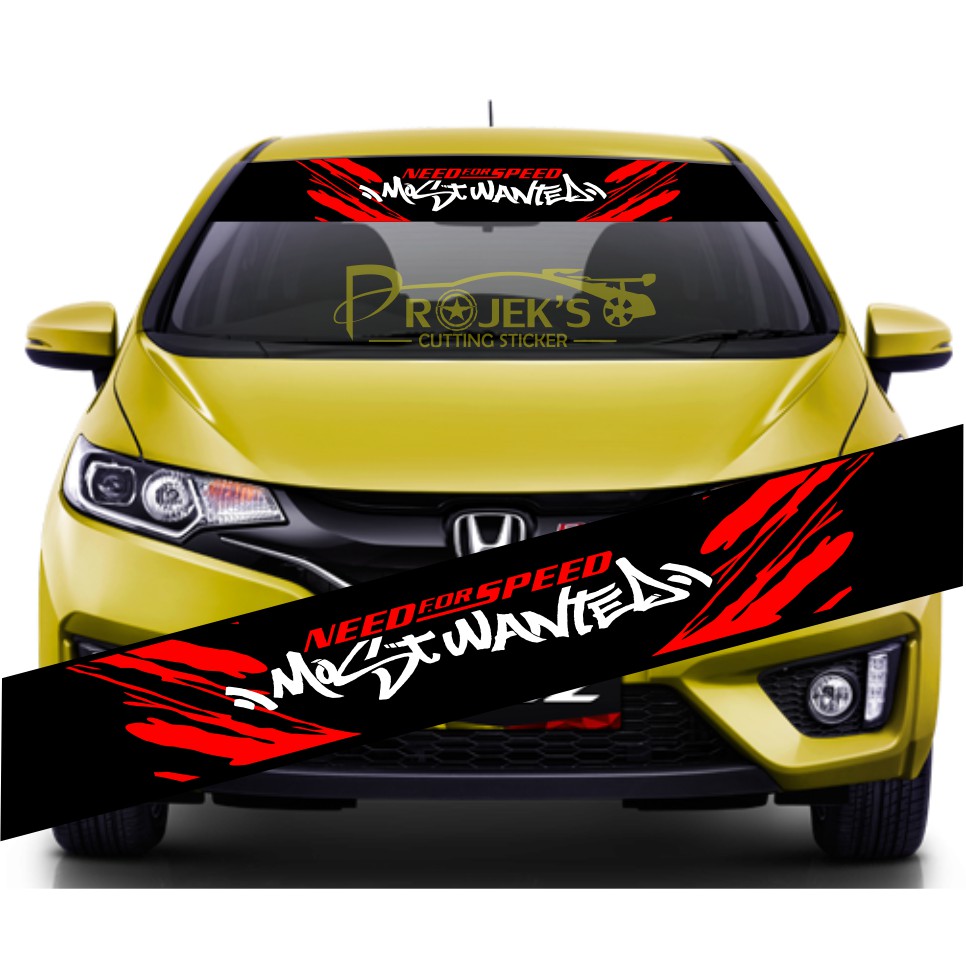 TERMURAH Cutting Sticker Mobil  stiker  Kaca  Depan  Need for 