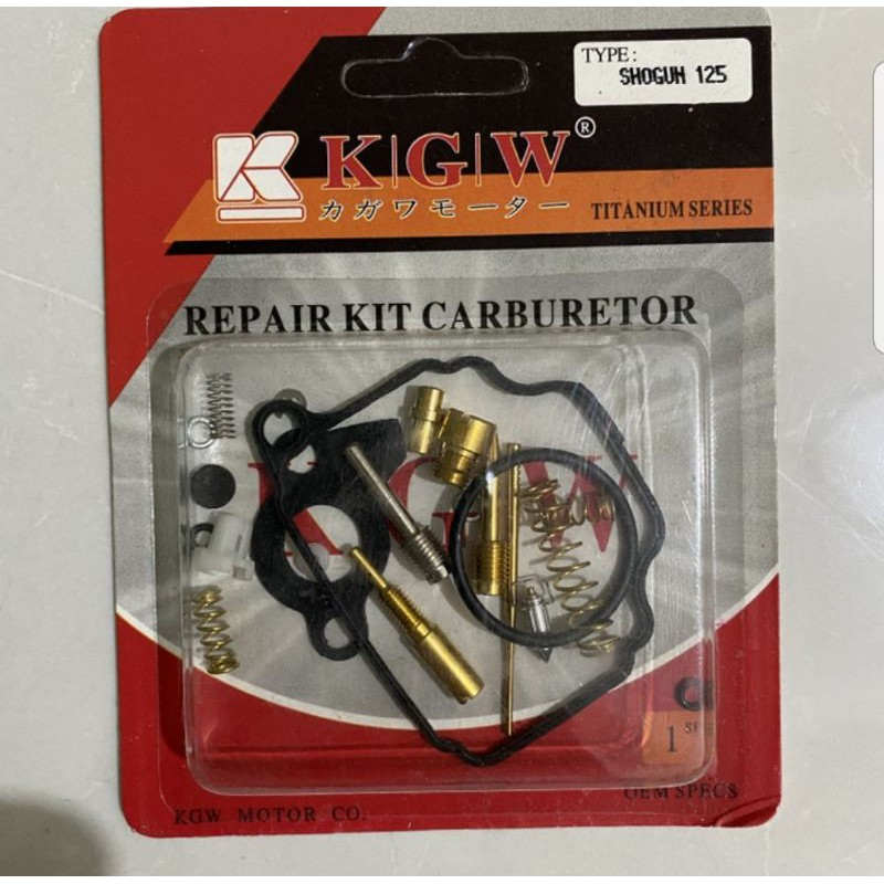 REPAIR KIT CARBURATOR/ ISI CARBURATOR SHOGUN 125