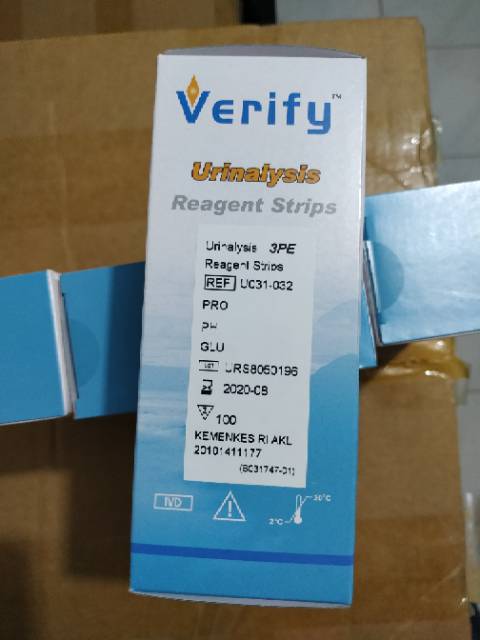 Verify / Verify 10 Parameter / Verify 3 Parameter / Tes Urin / Verify