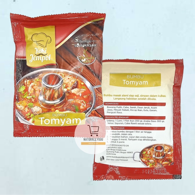 Koki Jempol Bumbu Tomyum 75gr Tomyam