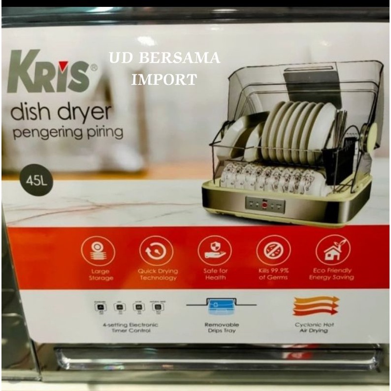 KRIS Mesin Pengering Piring/Dish Dryer/Sterilizer Peralatan Makanan45L