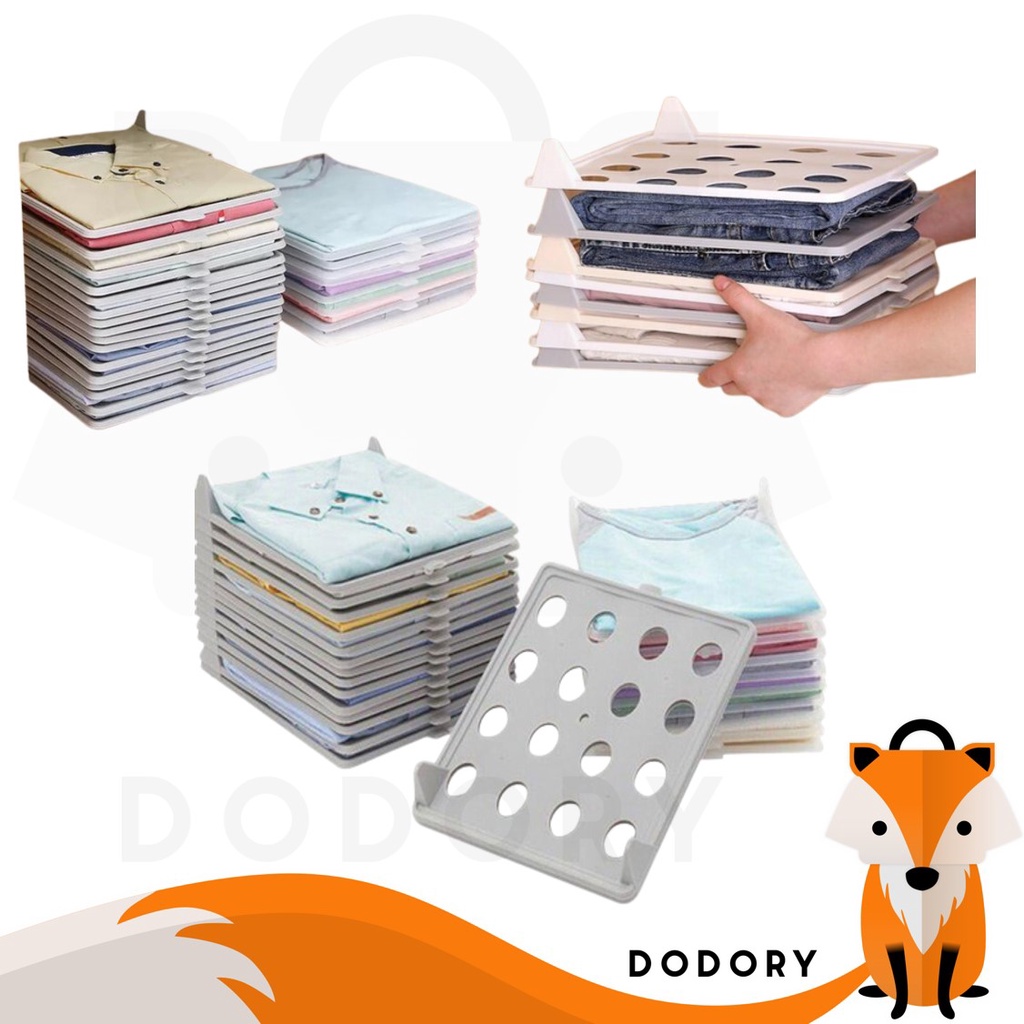 DODORY HL0290 Sekat Baju Tatakan Pakaian Small Clothes Organizer Pembatas Pakaian