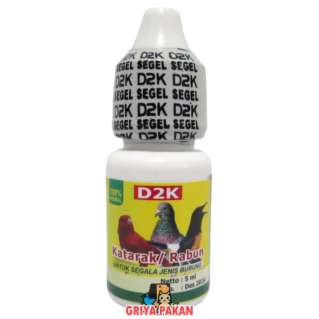 [CUCI GUDANG][PROMO 11.11] D2K Katarak Rabun / obat burung gangguan sakit mata penglihatan