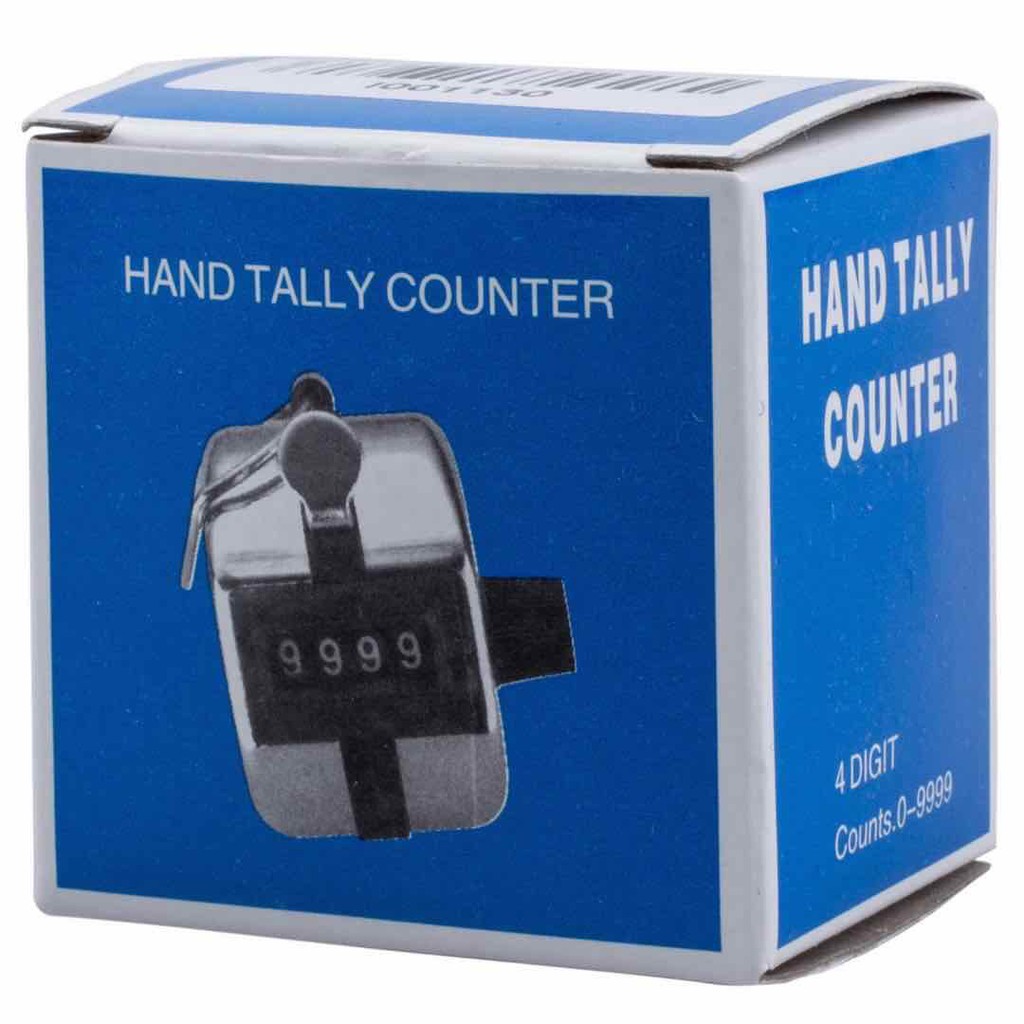 Tasbih KW5205 Alat Hitung Cepat Manual Hand Tally Counter 4 Digit