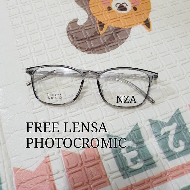 FRAME KACAMATA LENTUR 2135 | FREE LENSA PHOTOCROMIC | KACAMATA MINUS | KACA MATA ANTI RADIASI