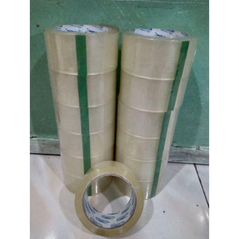 

lakban bening free bolpoin (beli 1slop free 6pc bolpoin)