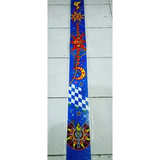 Sticker lis velg zian variasi biru muda 3 motif