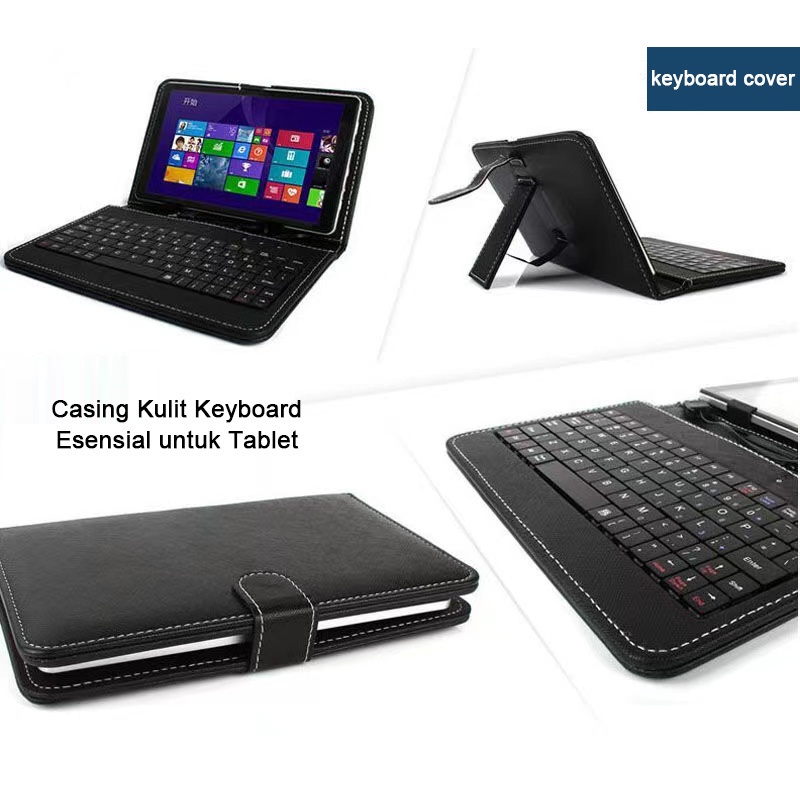 10 inch Portable Wireless Universal Bluetooth Keyboard For Mobile phones, tablets, laptops cod+baru