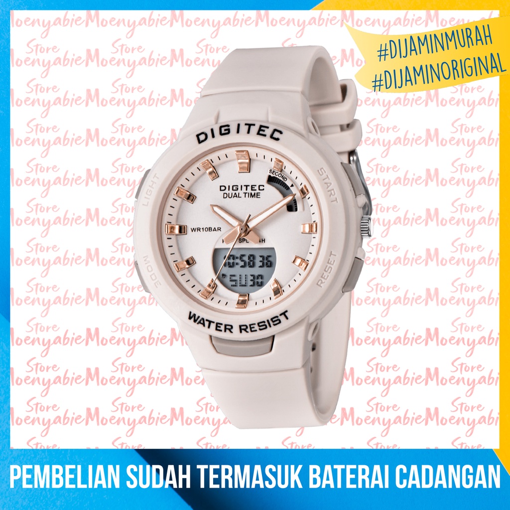 Digitec Wanita BDA 4082T / DG 3082T Original Dan Anti Air Jam Tangan Digitec Wanita-1
