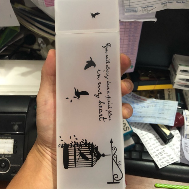 

Tempat pensil lux kecil import xpm transparant doff