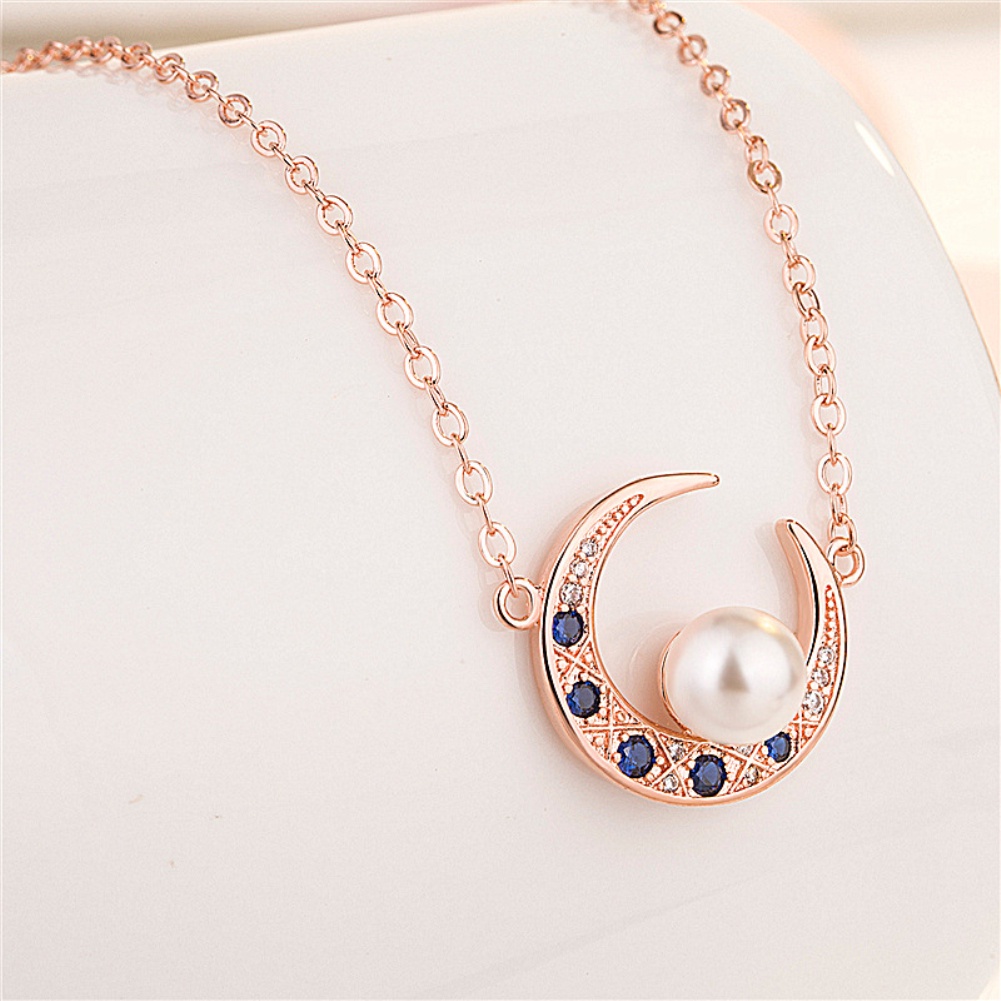 Hu Hu Hu Hu Hu Alat Bantu Pasang Kacamata♡ Set Kalung + Gelang + Cincin + Anting Tusuk Aksen Mutiara + Berlian Imitasi Untuk Perhiasan Wanita