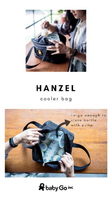 BABYGO INC HANZEL COOLER BACPACK DIAPER TAS ASI BAYI BABYGOINC BABY GO