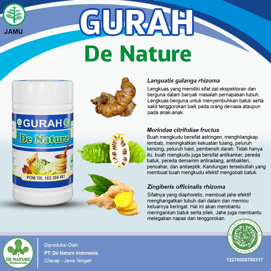 Herbal Kapsul Herbal Gurah Suara Merdu Nyaring Melengking Panjang Jernih Mengeluarkan Dahak Lendir