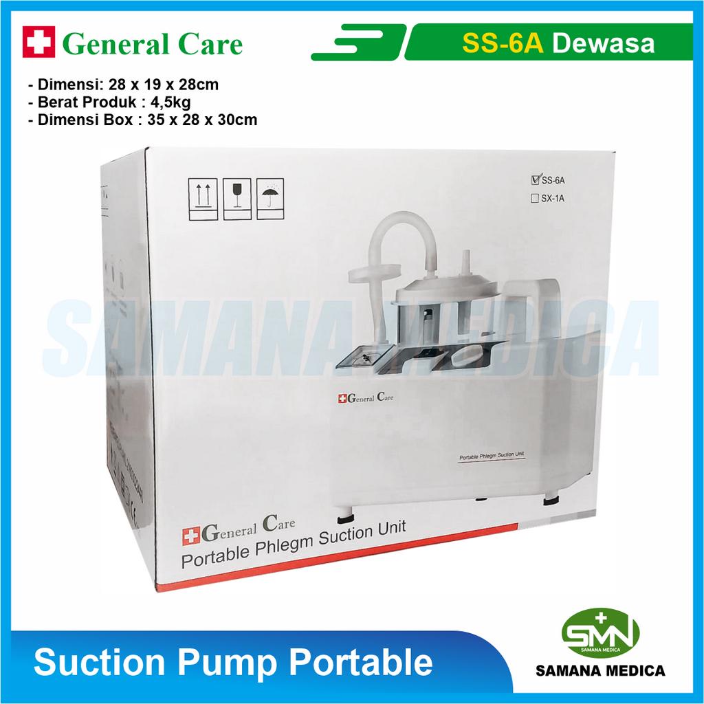 Suction Pump Portable SS-6A Dewasa General Care - Alat Sedot Dahak SS 6A Dewasa