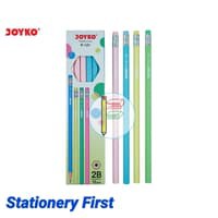 

Pensil 2B Joyko P-121 Pastel dengan Penghapus (plus eraser on top)