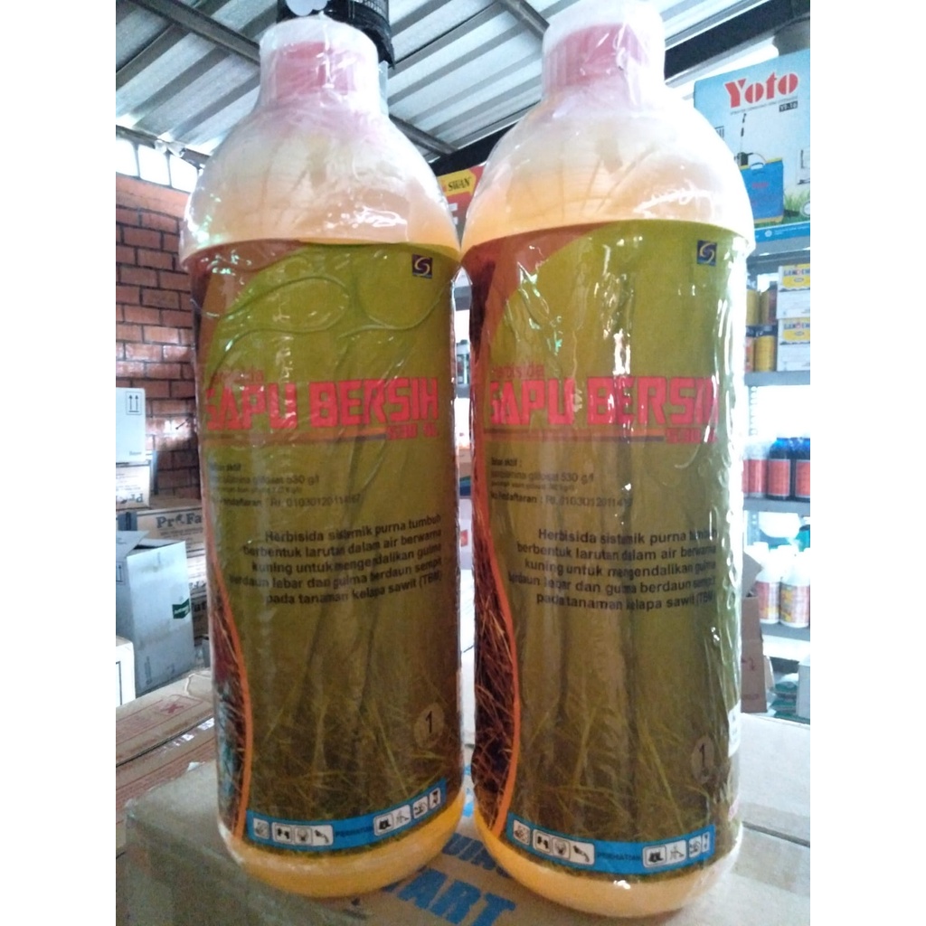 Sapu Bersih 530SL 1lt Herbisida Sistemik Untuk Mengendalikan Rumput/Gulma