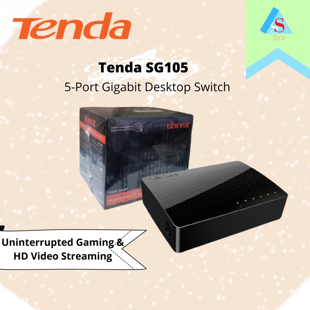 Tenda SG105 5-Port Gigabit Desktop Switch