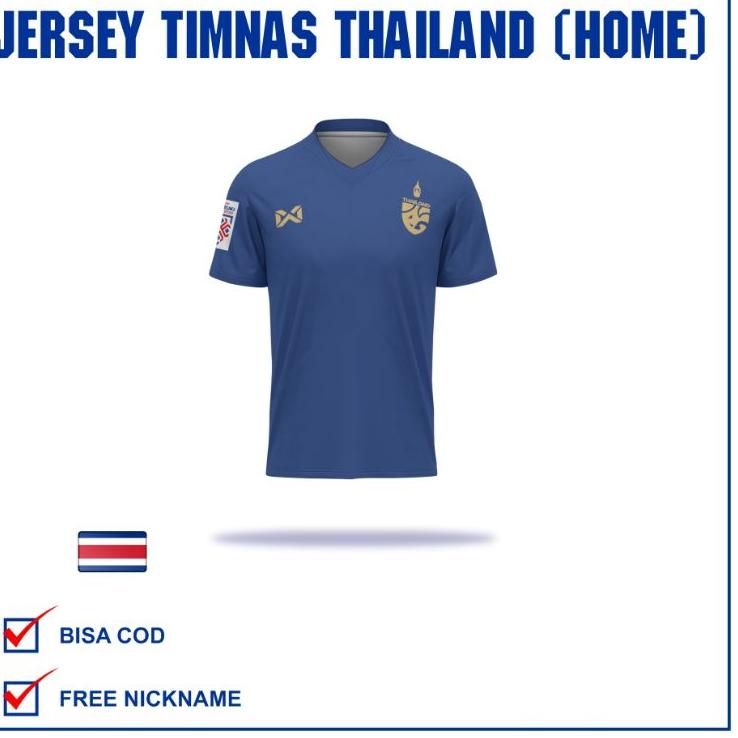 Spesial Promo JERSEY TIMNAS THAILAND HOME 2021 ざ 55