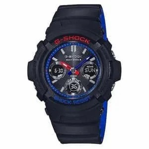Jam tangan pria Casio G-SHOCK AWG-M100SLT-1ADR awg Solar Original Garansi