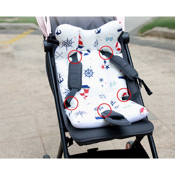 Bantalan Alas Stroller Bayi Car Seat Portable